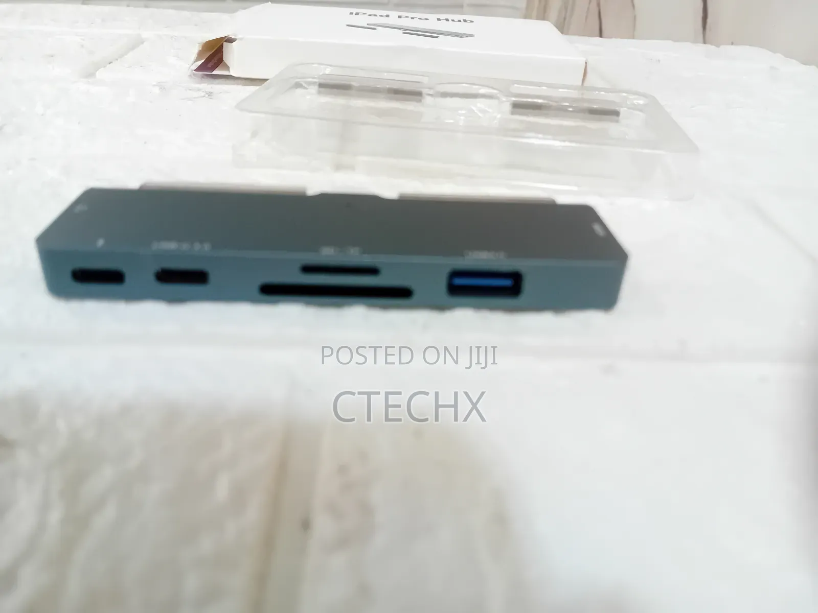 iPad Pro Usb C Hub 7-in-1 Adapter With Hdmi for M4 M2 M1 13/12.9/11