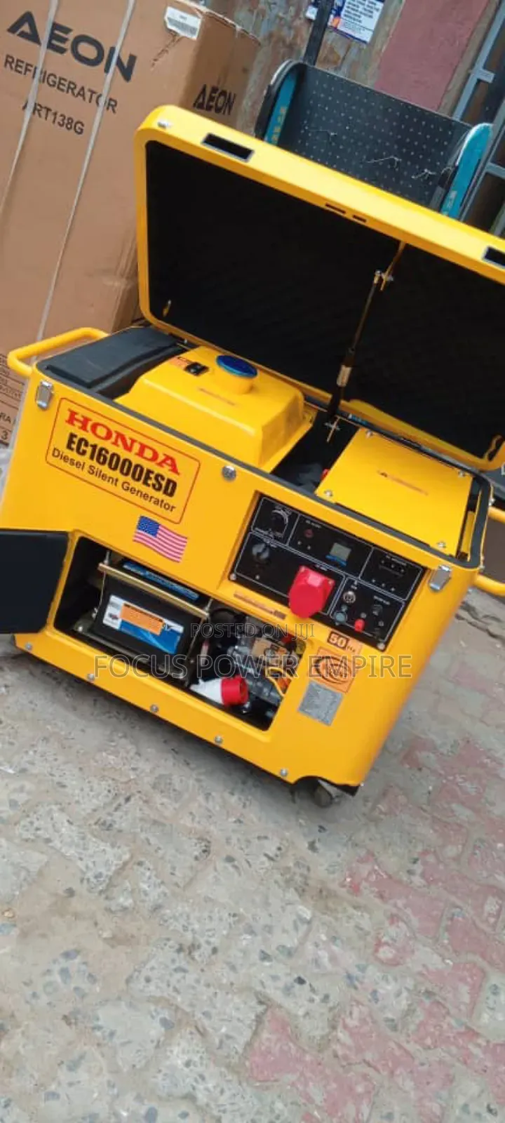 Original 12.5kva Honda Soundproof Diesel Gen  Copper Coil