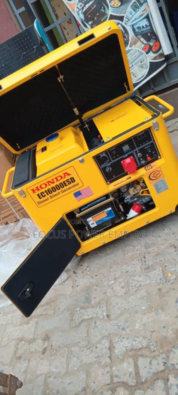 Original 12.5kva Honda Soundproof Diesel Gen  Copper Coil
