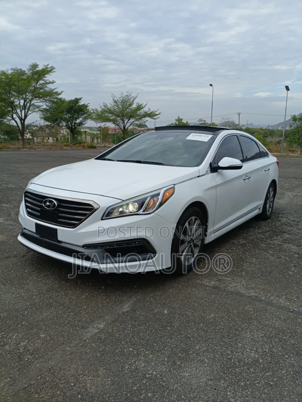 Hyundai Sonata Limited Sedan FWD (2.4L 4cyl 6A) 2016 White