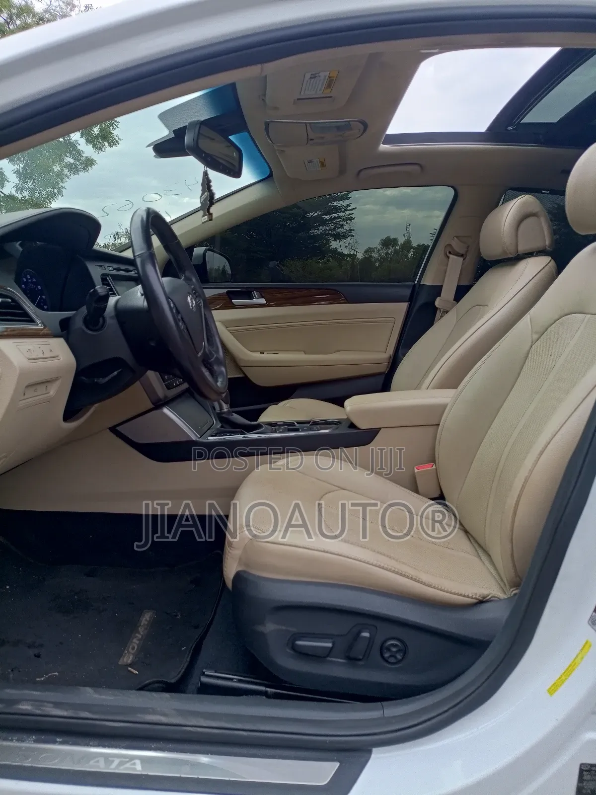 Hyundai Sonata Limited Sedan FWD (2.4L 4cyl 6A) 2016 White