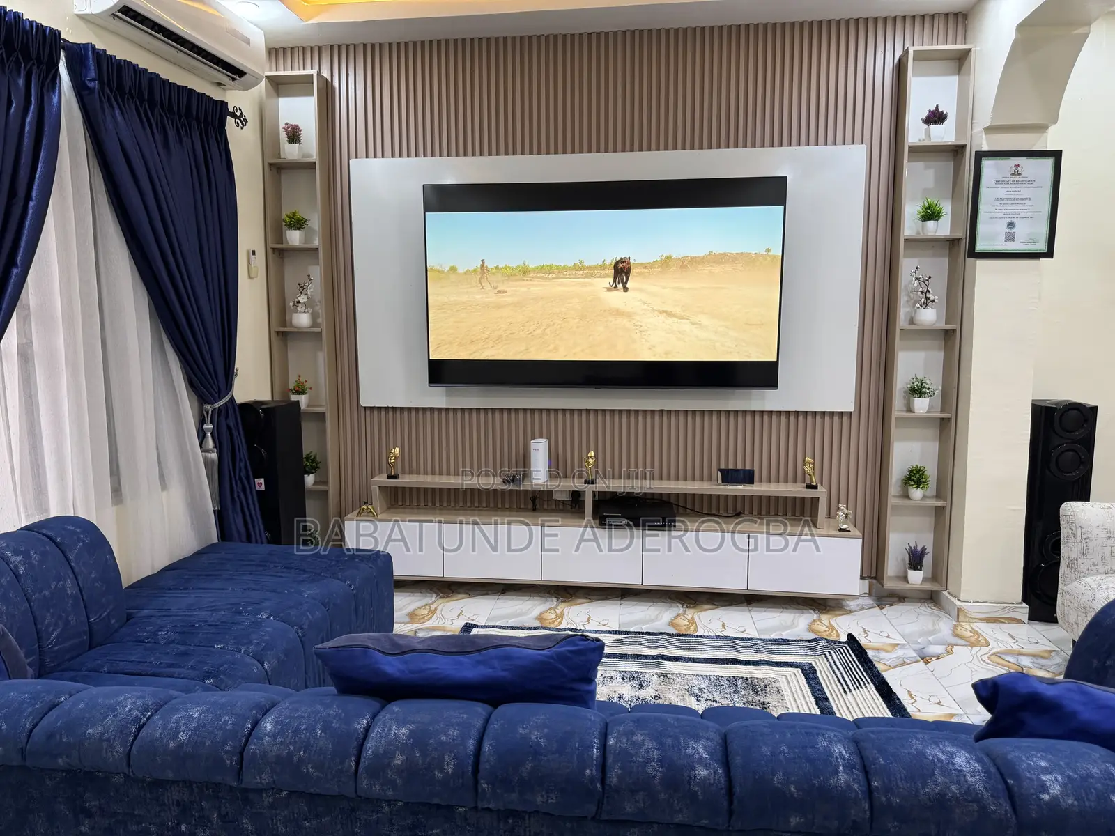 3 Bedrooms Service Apartment in Ibadan
