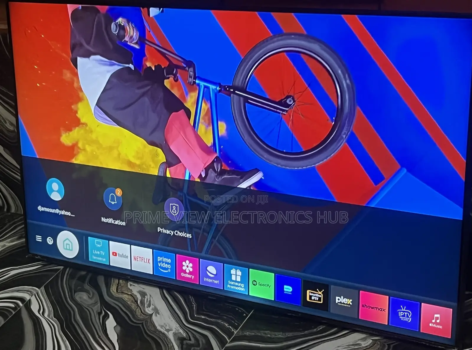 Samsung 55 Smart Tv for Sale Very Clean and Working Perfectly