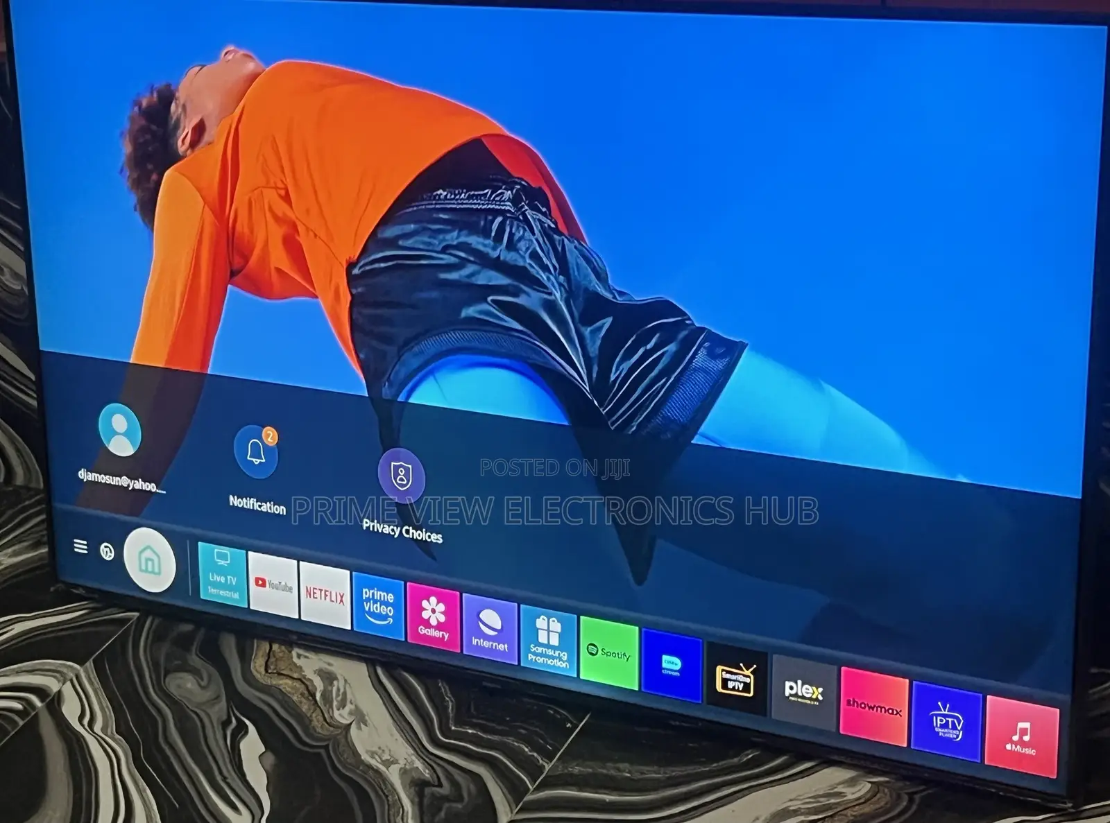 Samsung 55 Smart Tv for Sale Very Clean and Working Perfectly