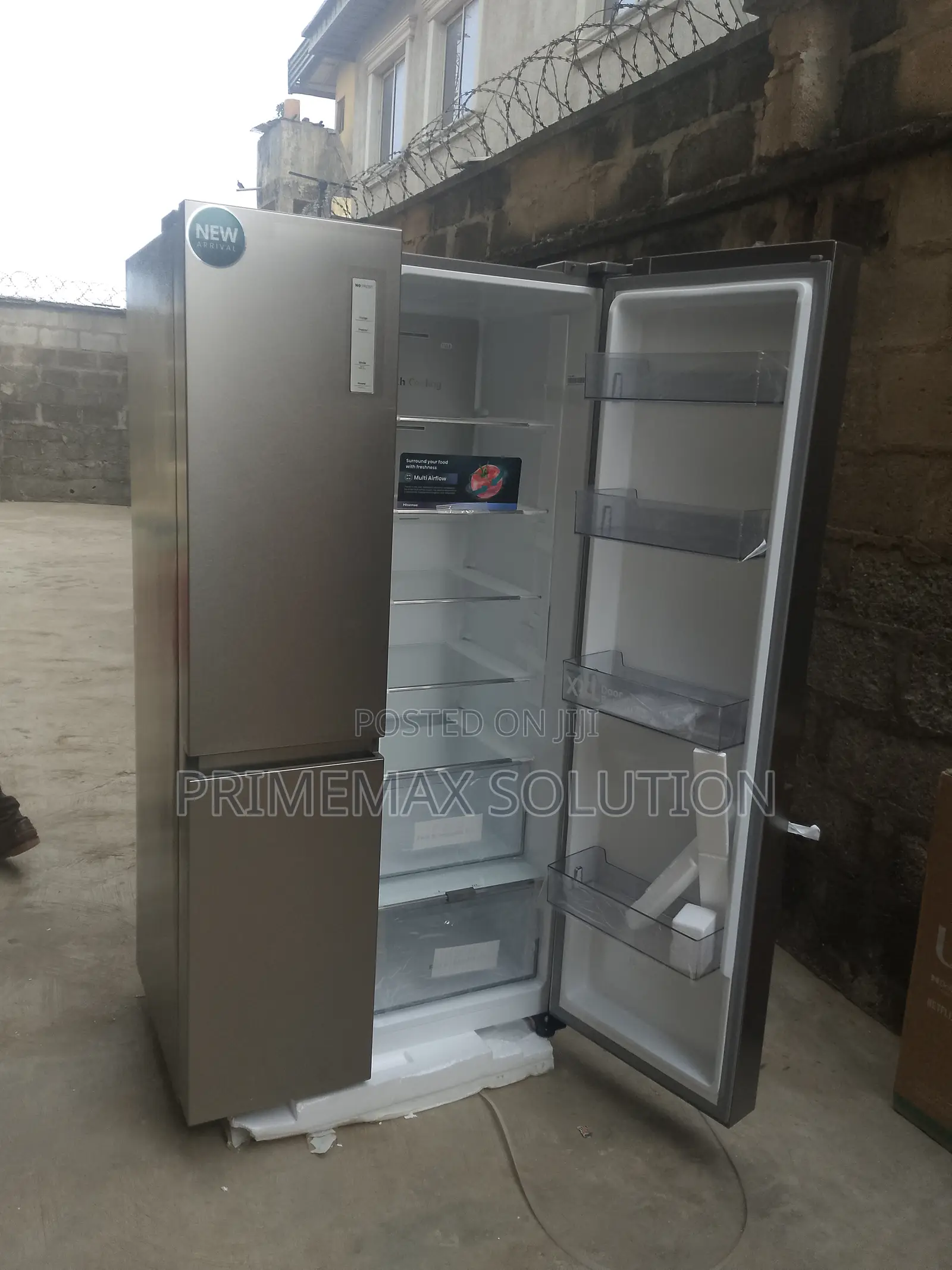 Hisense Rc-87ws 634l Inverter Refrigerator With Metal Cooling