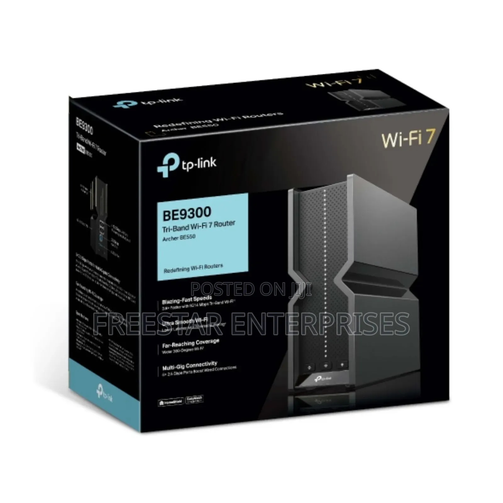 Tplink Tri-Band Wifi 7 Router Archer. Tplink Be9300