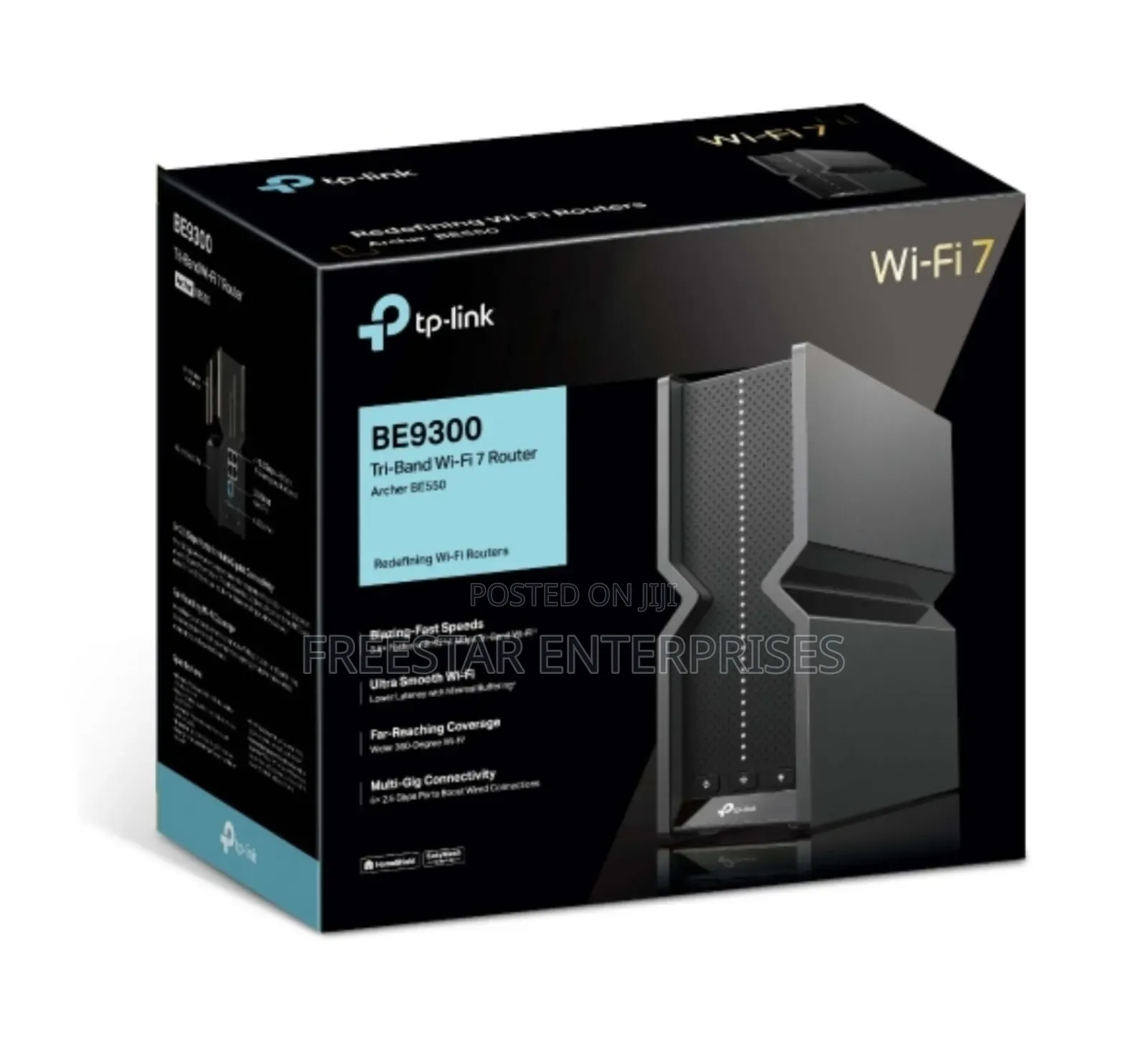 Tplink Tri-Band Wifi 7 Router Archer. Tplink Be9300
