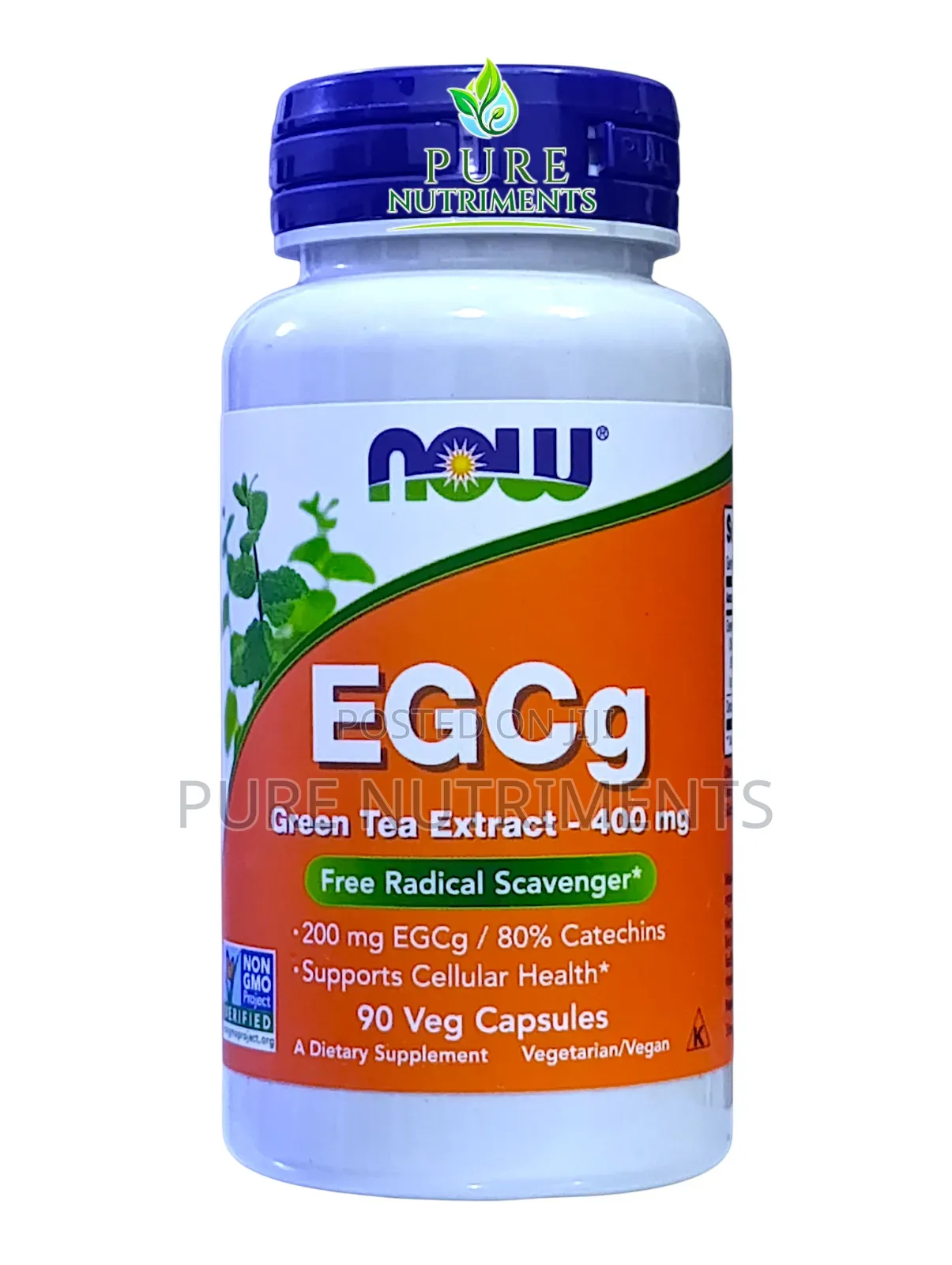 Now Egcg Green Tea Extract 400mg