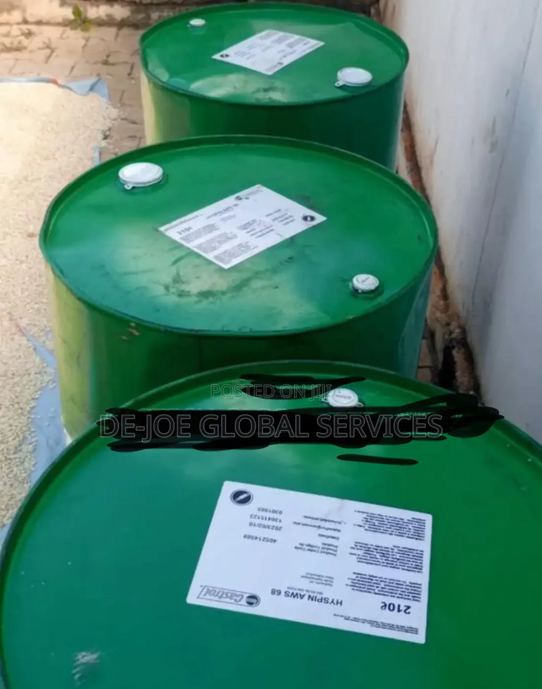 Castrol Hyspin Aws 68 Hydraulic Oil 209l