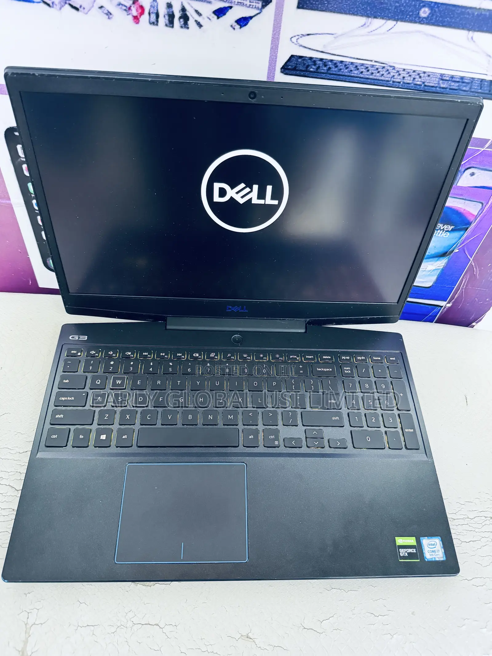 Laptop Dell G3 15 3590 16GB Intel Core i7 SSD 512GB