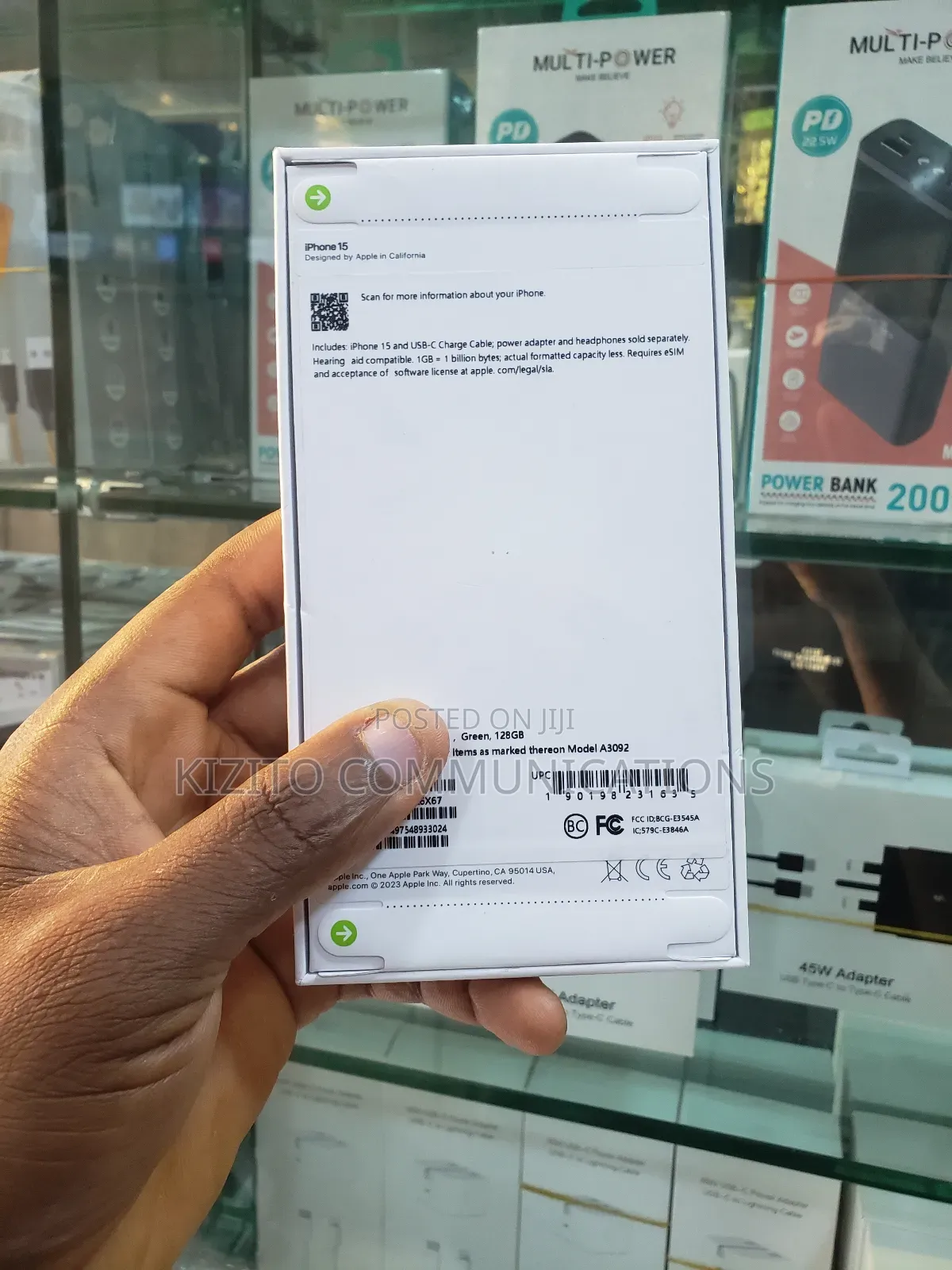 New Apple iPhone 15 128 GB Green