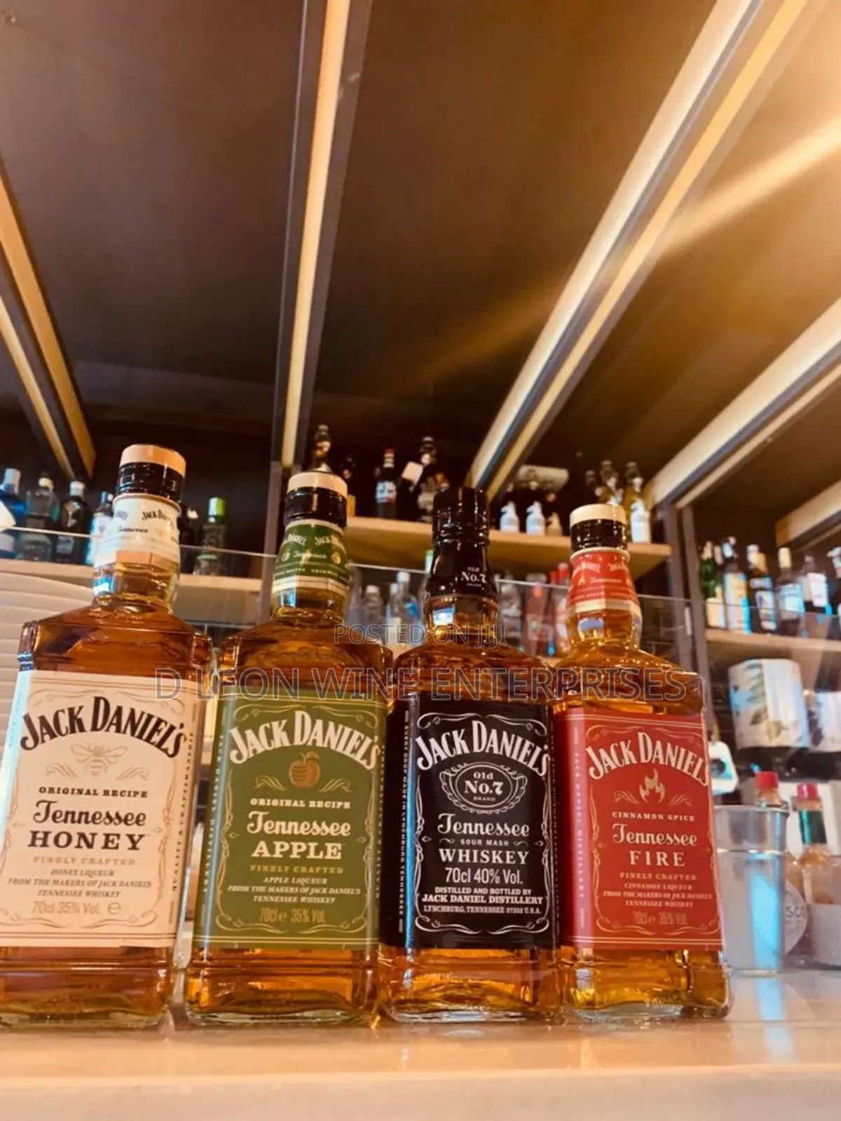 Jack Daniel's Whisky Cartoon by ( 12 Bottles )