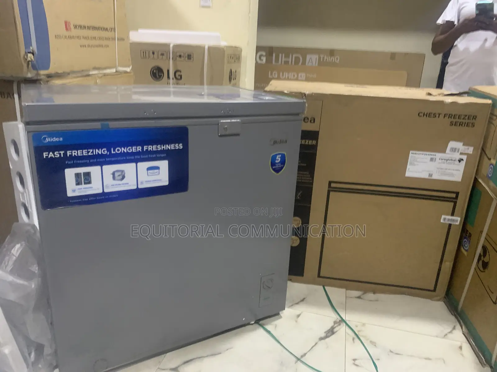 Midea 198l Chest Freezer Mdrc277fzg43ngg – Efficient Cooling Solution