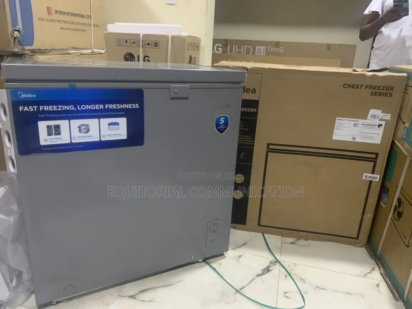 Midea Chest Freezer 198 Litres Mdrc277fzg43ngg – Durable Spacious