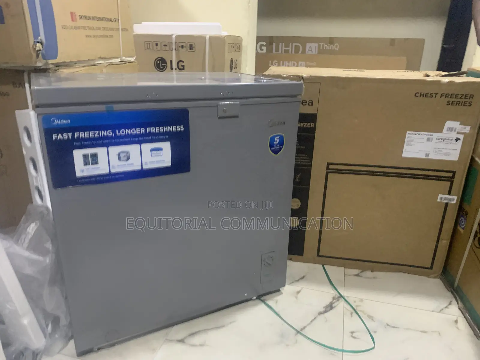 Midea 198l Chest Freezer – Model Mdrc277fzg43ngg