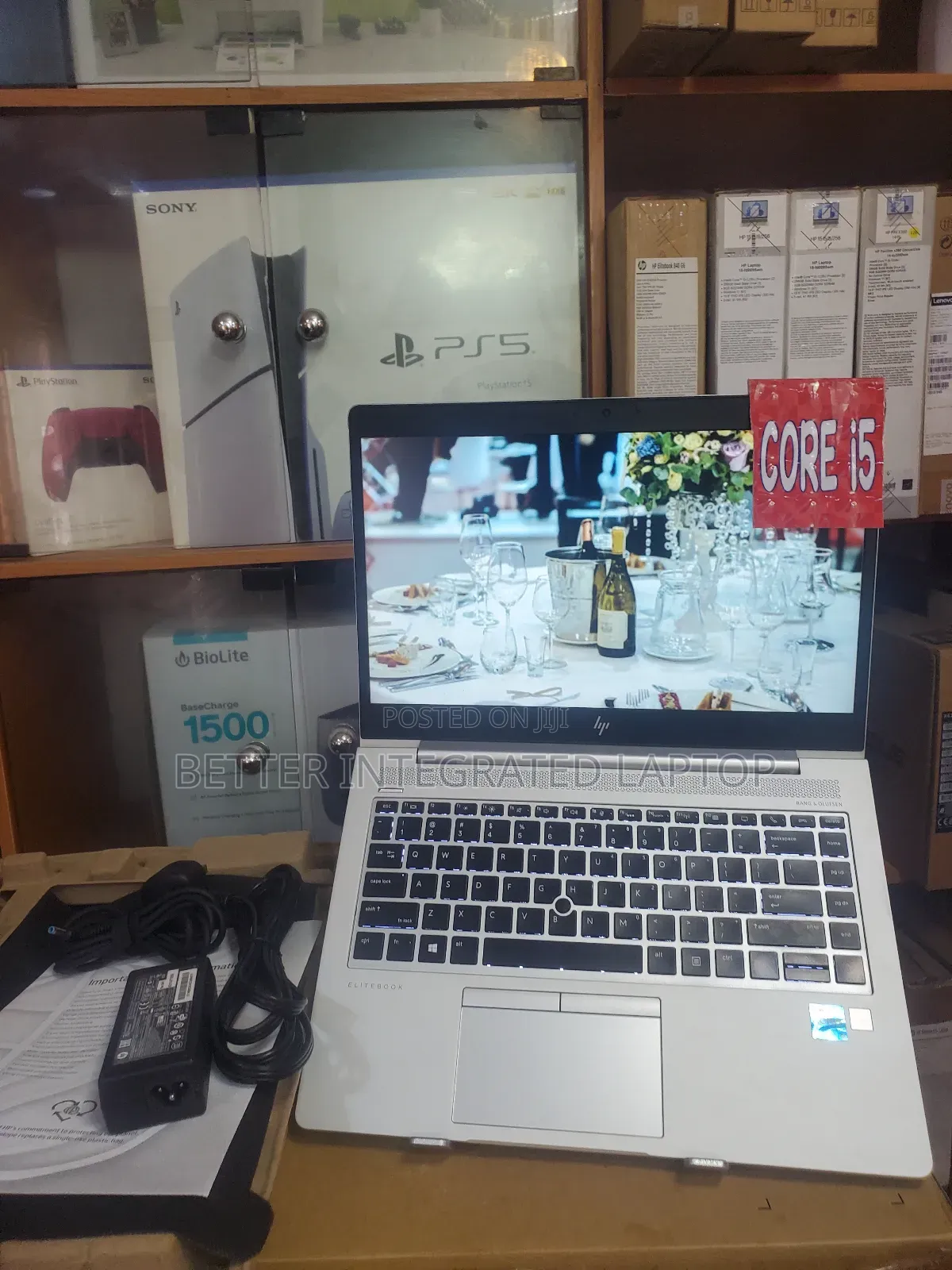 New Laptop HP EliteBook 840 8GB Intel Core i5 SSD 256GB