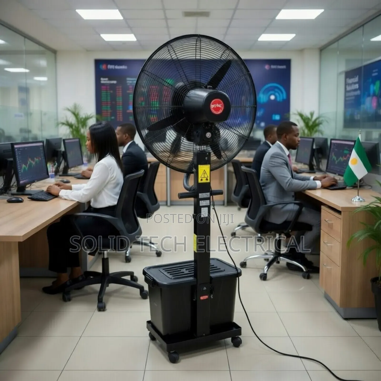 Sonik 26 Inch Industrial Standing Watermist Fan