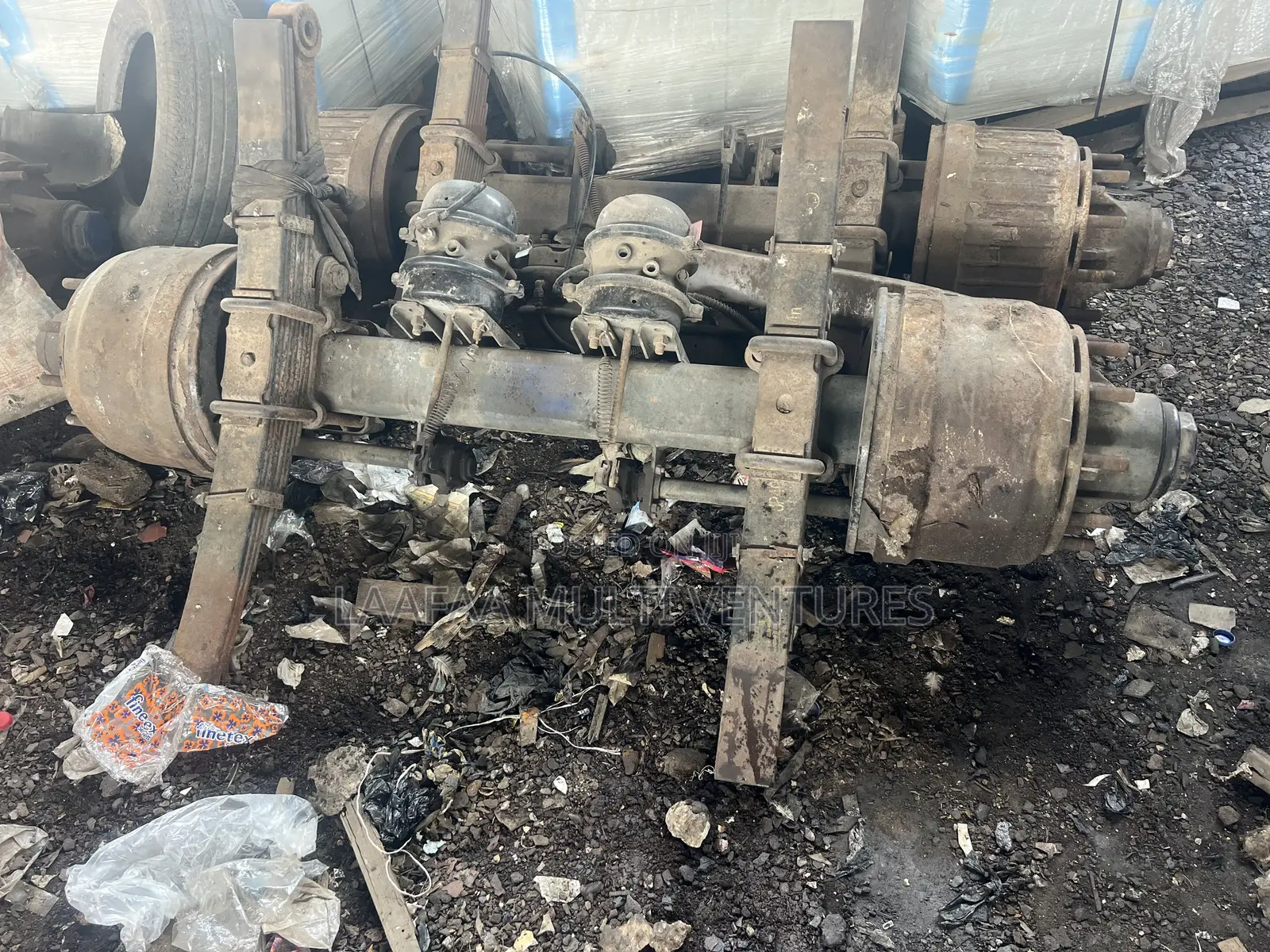 Dangote / Howo / Fuwa Trailer Axle Falcon and Spring Suspension System