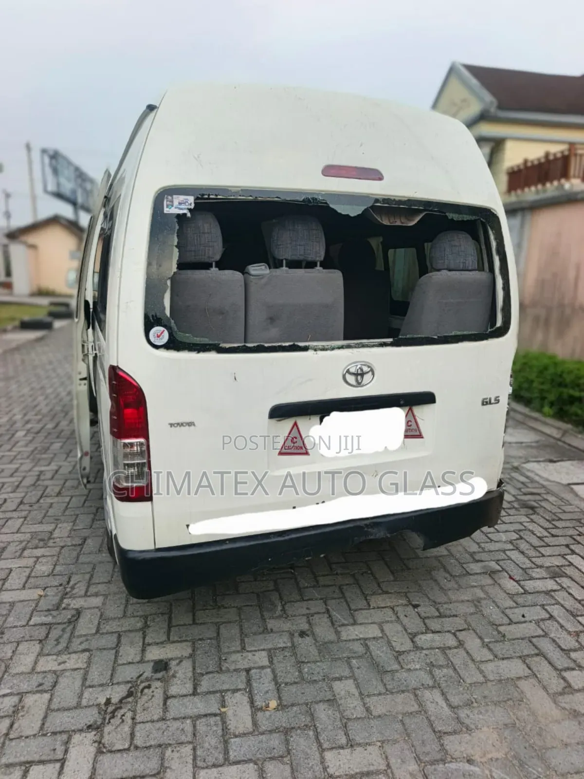 Toyota Hiace Hummer Bus Back Glass Available