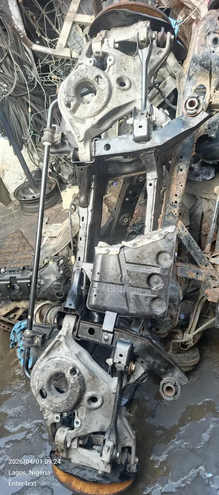 Complete Rear Beam Ford Edge 2x4 2019 Model