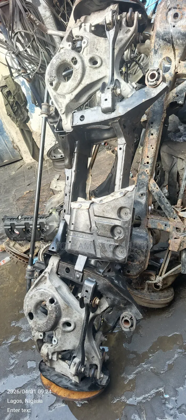Complete Rear Beam Ford Edge 2x4 2019 Model