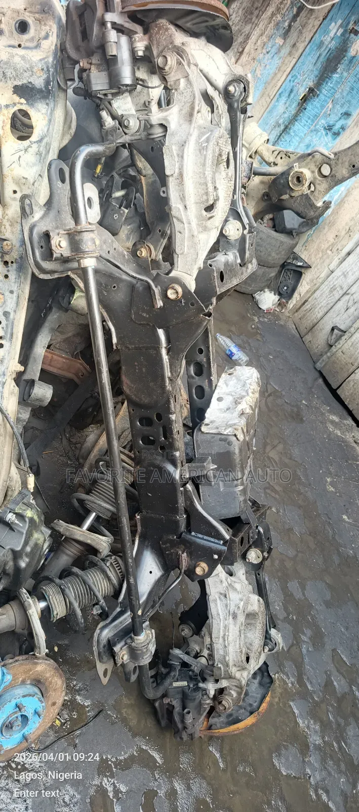 Complete Rear Beam Ford Edge 2x4 2019 Model