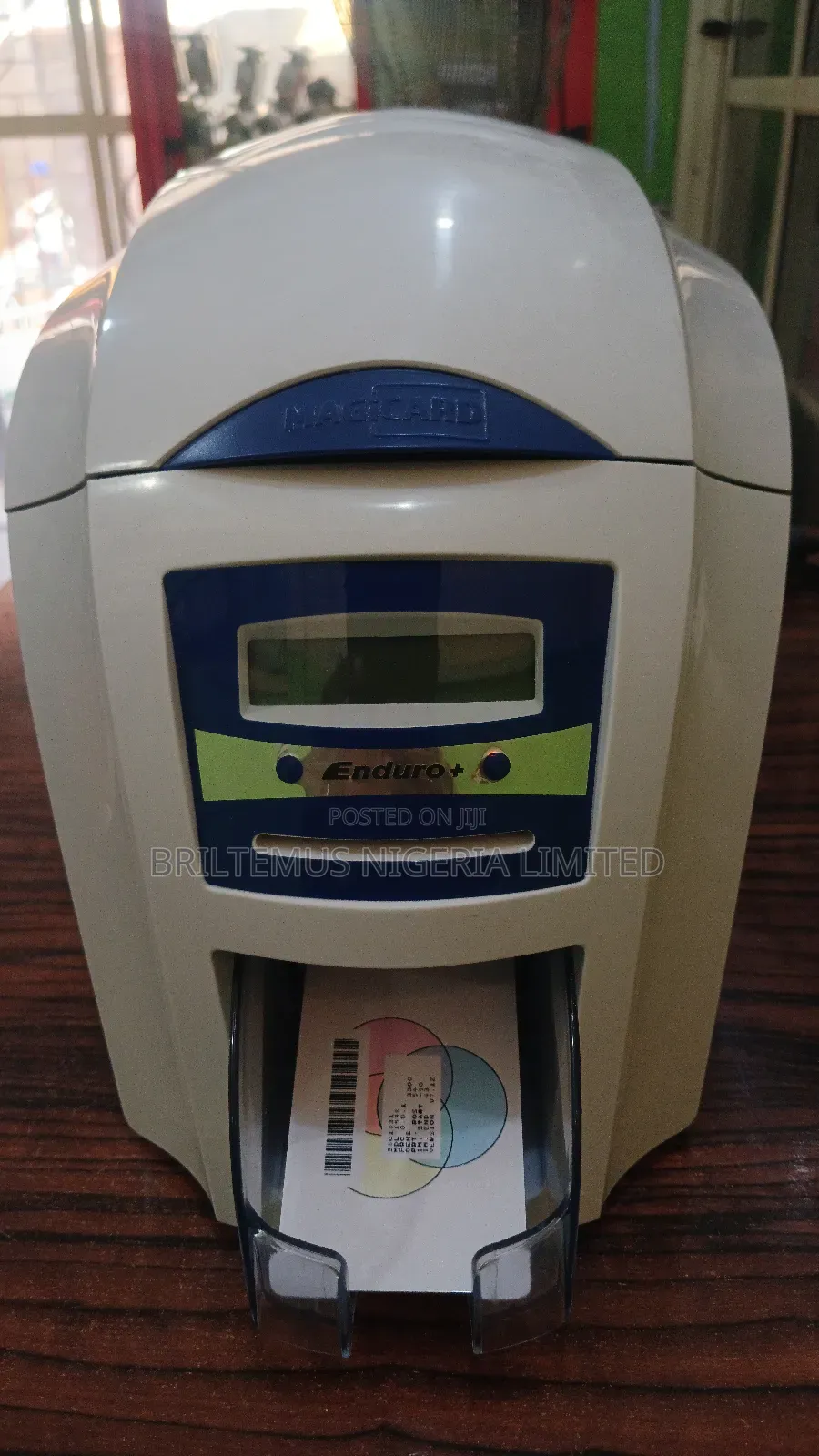 Tested Ok Uk-Used Magicard Enduro + Dual Sided Card Printer