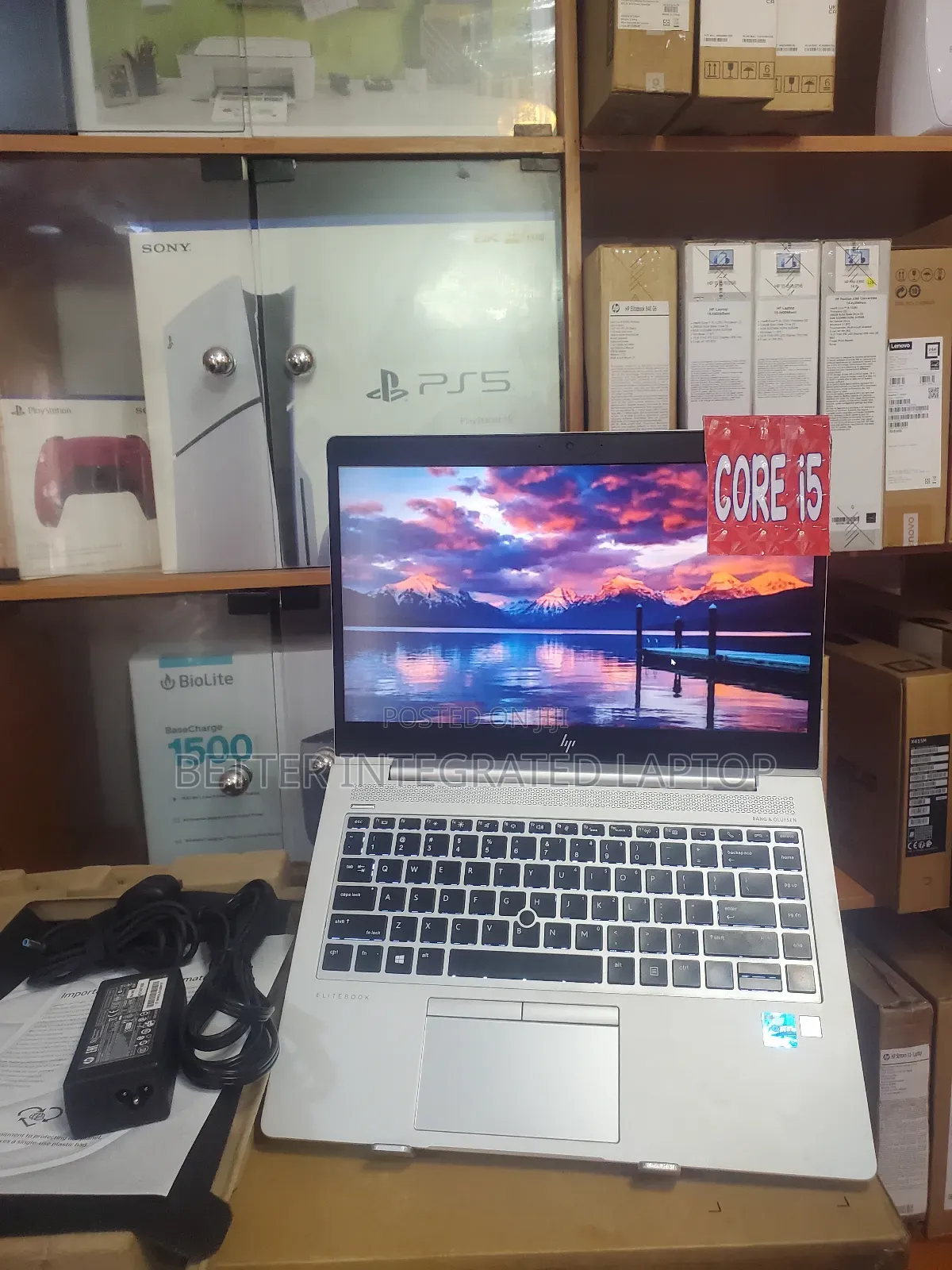 New Laptop HP EliteBook 840 G5 8GB Intel Core 5 SSD 256GB