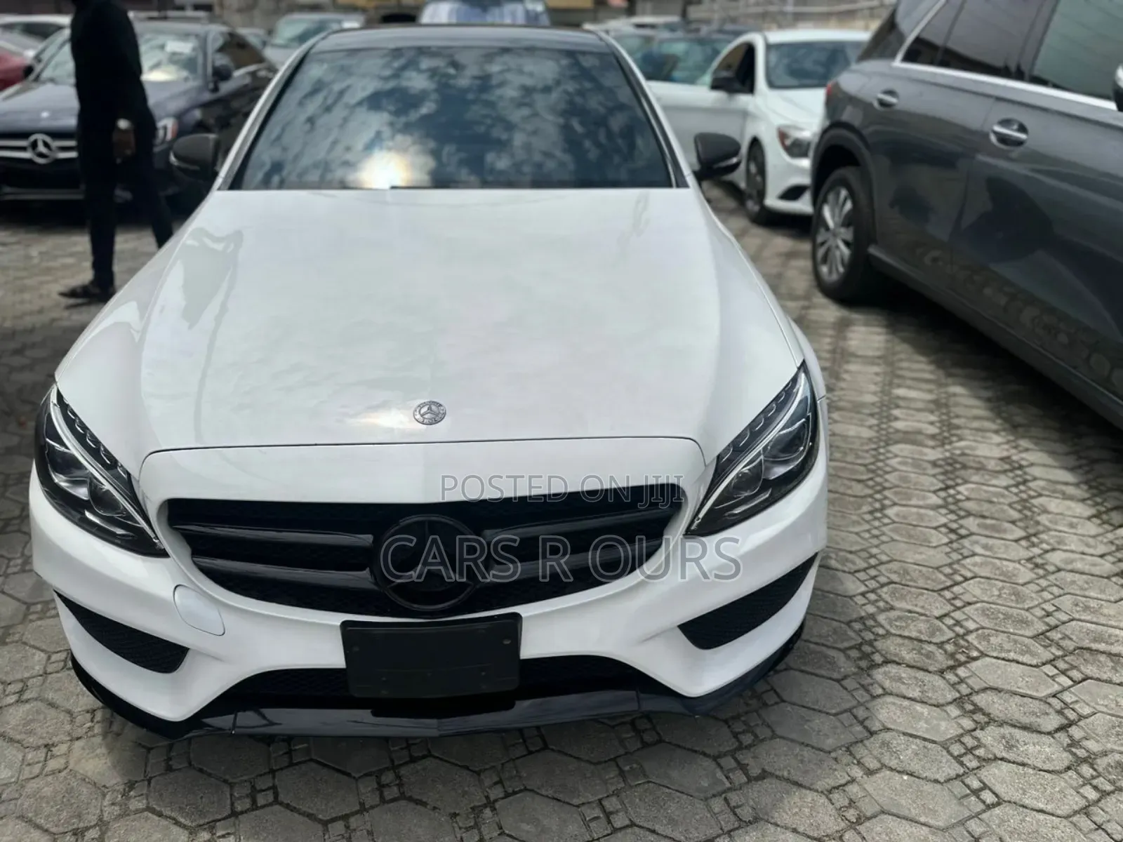 Mercedes-Benz C-Class C 300 4MATIC (W205) 2015 White
