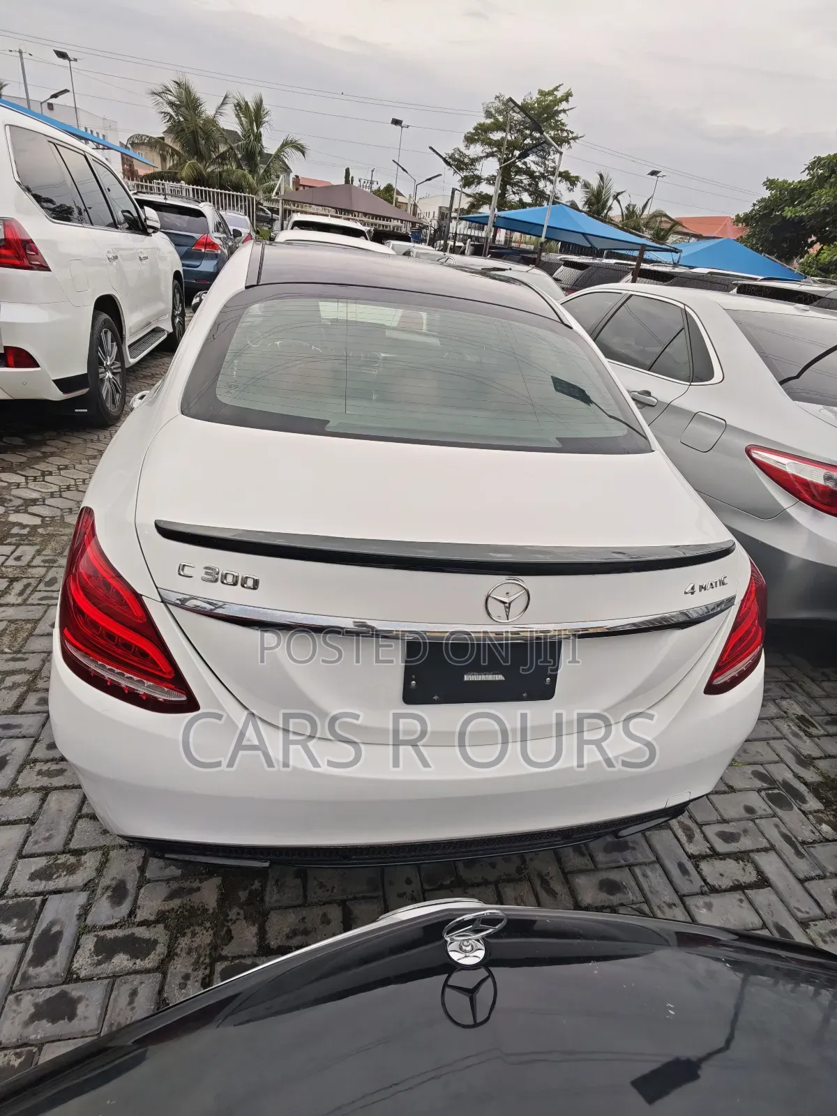 Mercedes-Benz C-Class C 300 4MATIC (W205) 2015 White