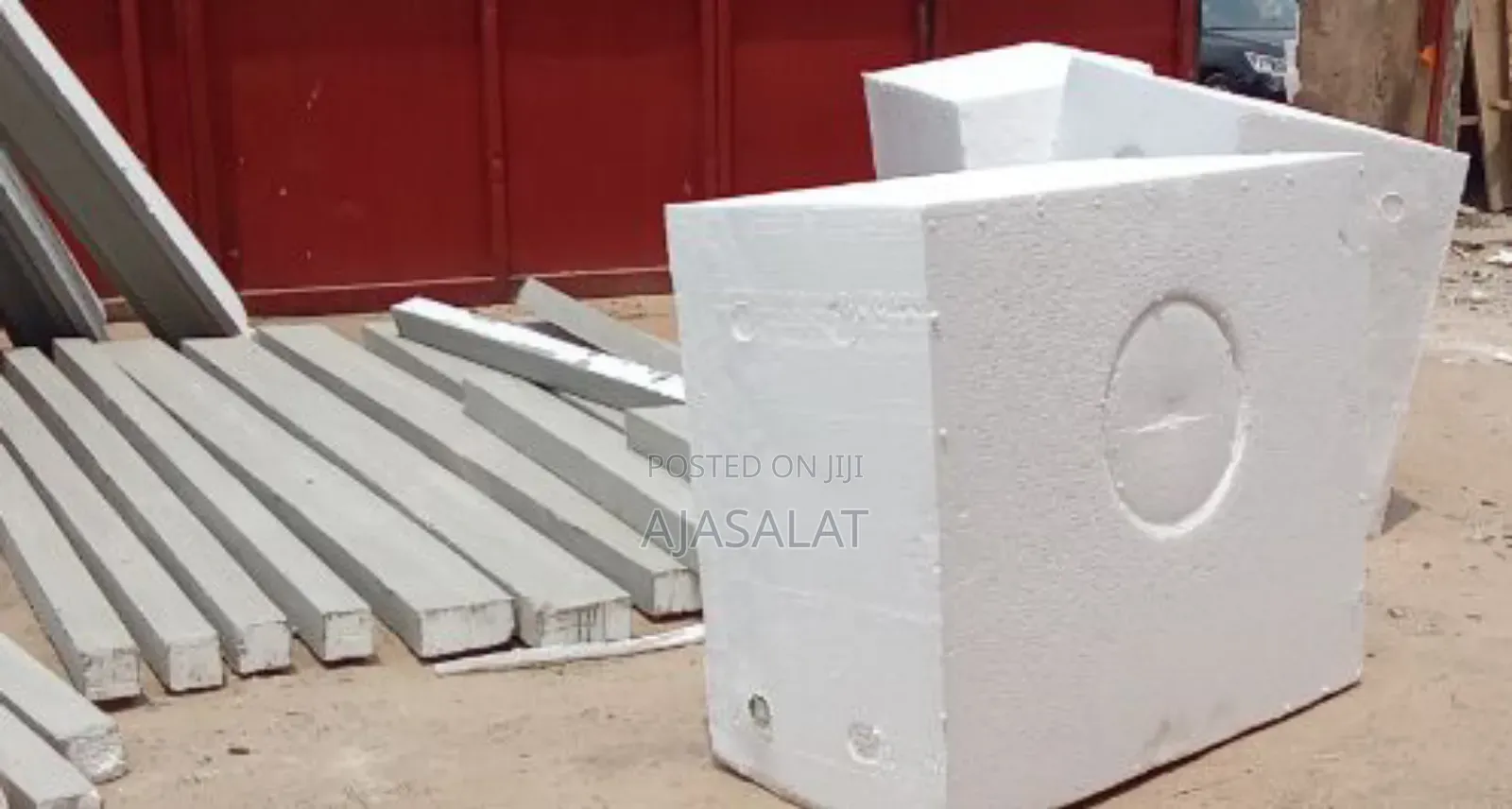 Polystyrene Parapet and Board