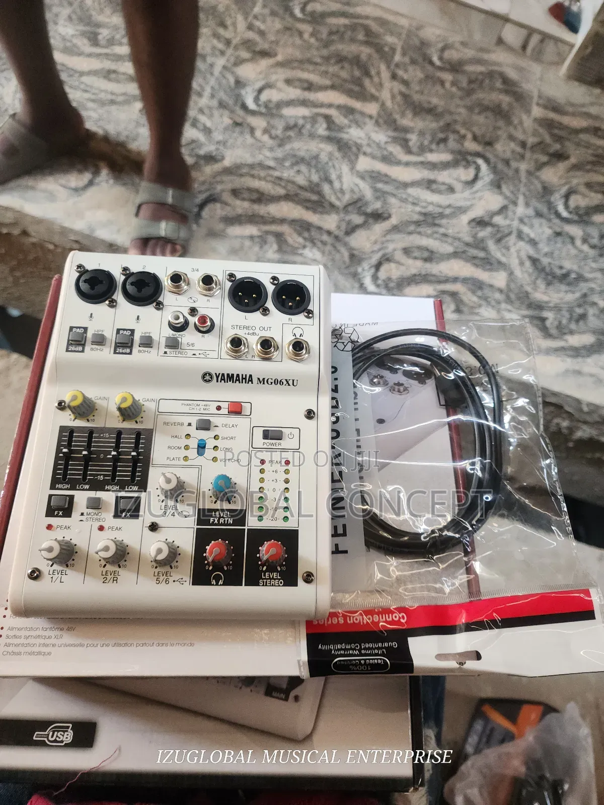 Yamaha Mg06xu Usb Audio/Interface Mixer