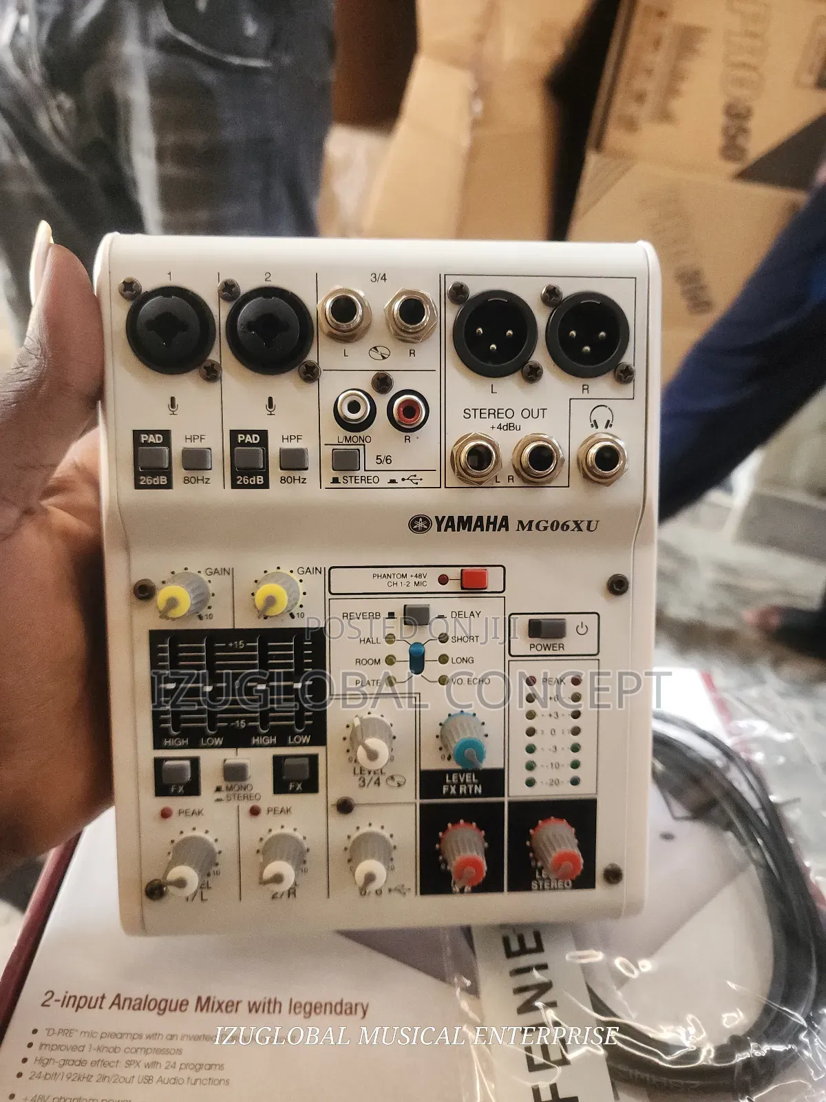 Yamaha Mg06xu Usb Audio/Interface Mixer