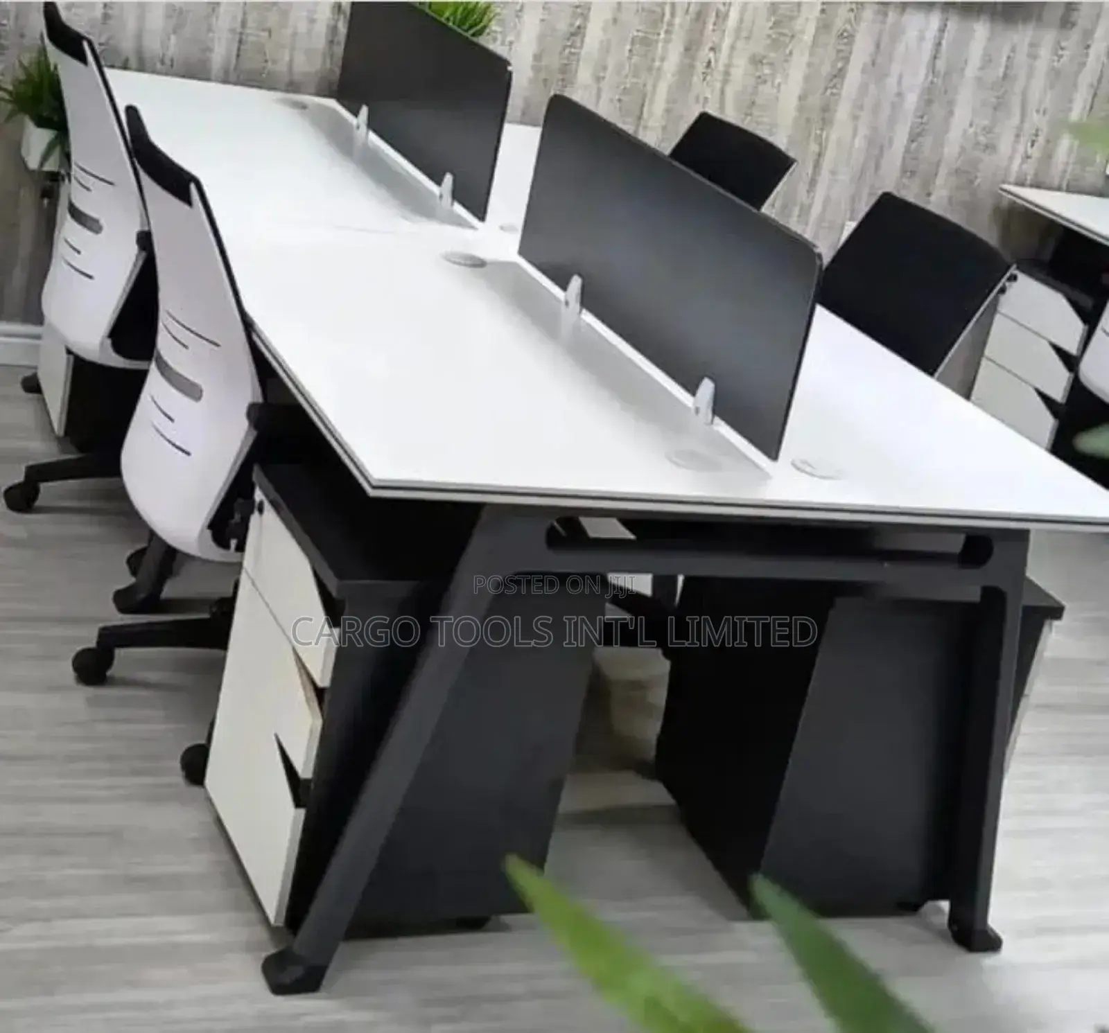 White Office Table