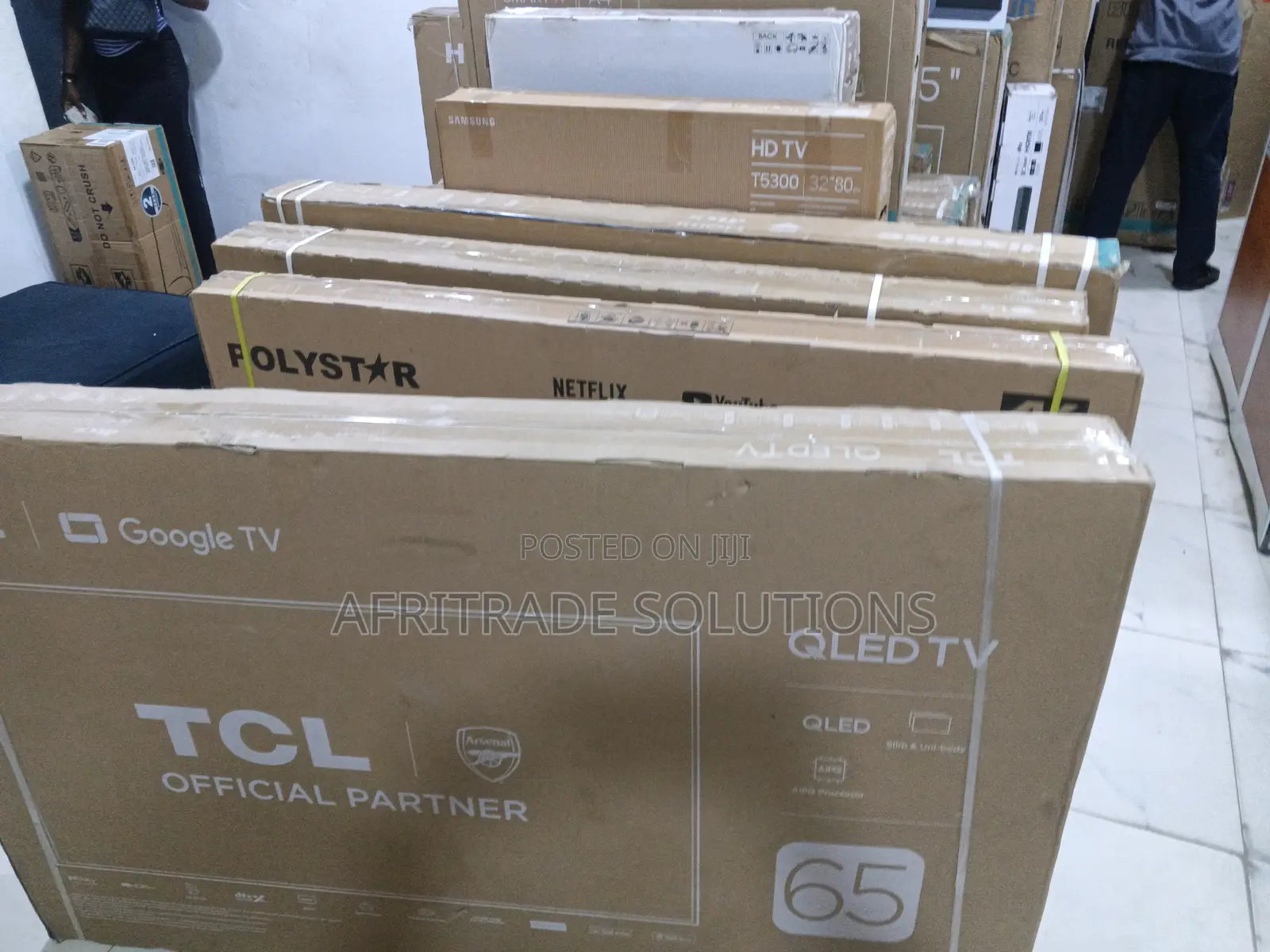 TCL 65 Qled Google Assistant Built‐In