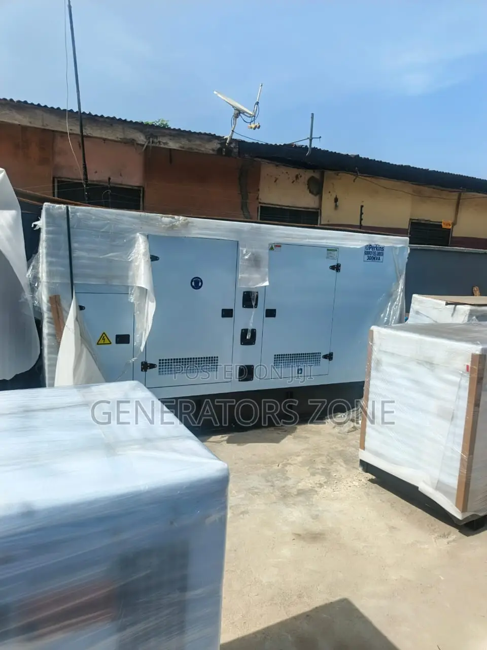 Perkins 300kva Silent Diesel Generator Utility Equipment
