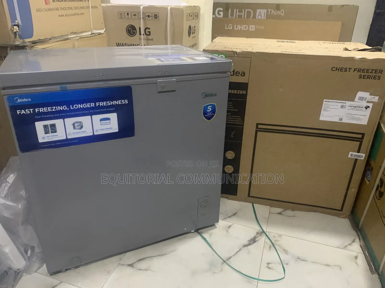 Midea Chest Freezer Mdrc277fzg43ngg – Energy Saving Design