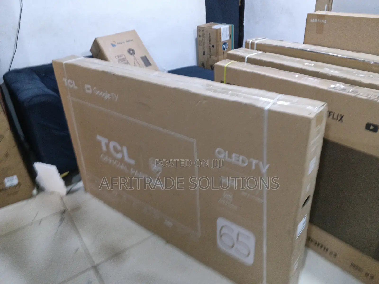 TCL 65 Qled Chromecast Built‐In