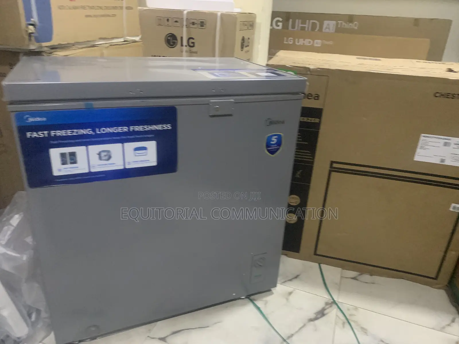 Midea 198l Capacity Chest Freezer Mdrc277fzg43ngg