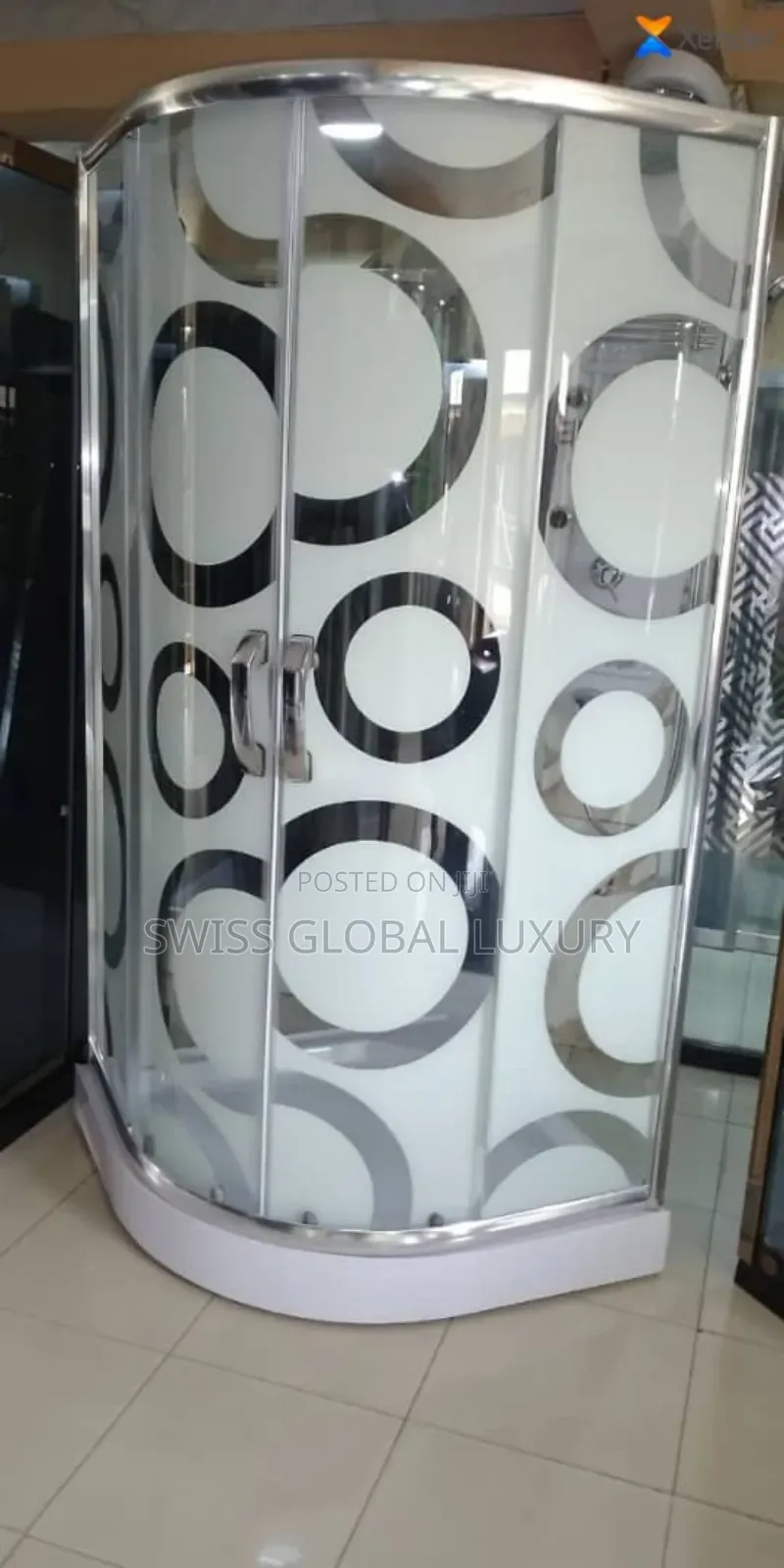 90×90 Round Shower Cubicle