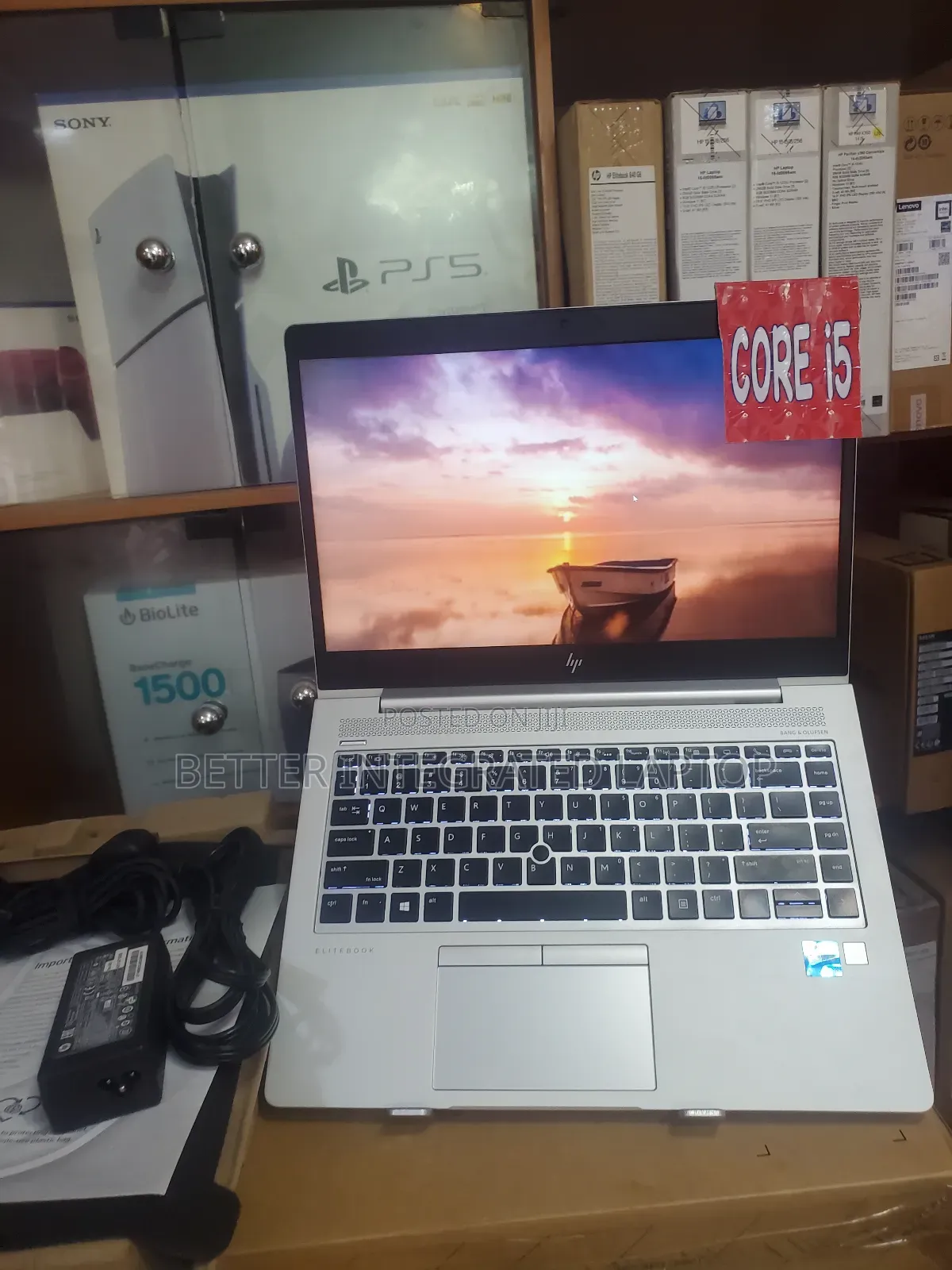 New Laptop HP EliteBook 850 G6 8GB Intel Core 5 SSD 512GB