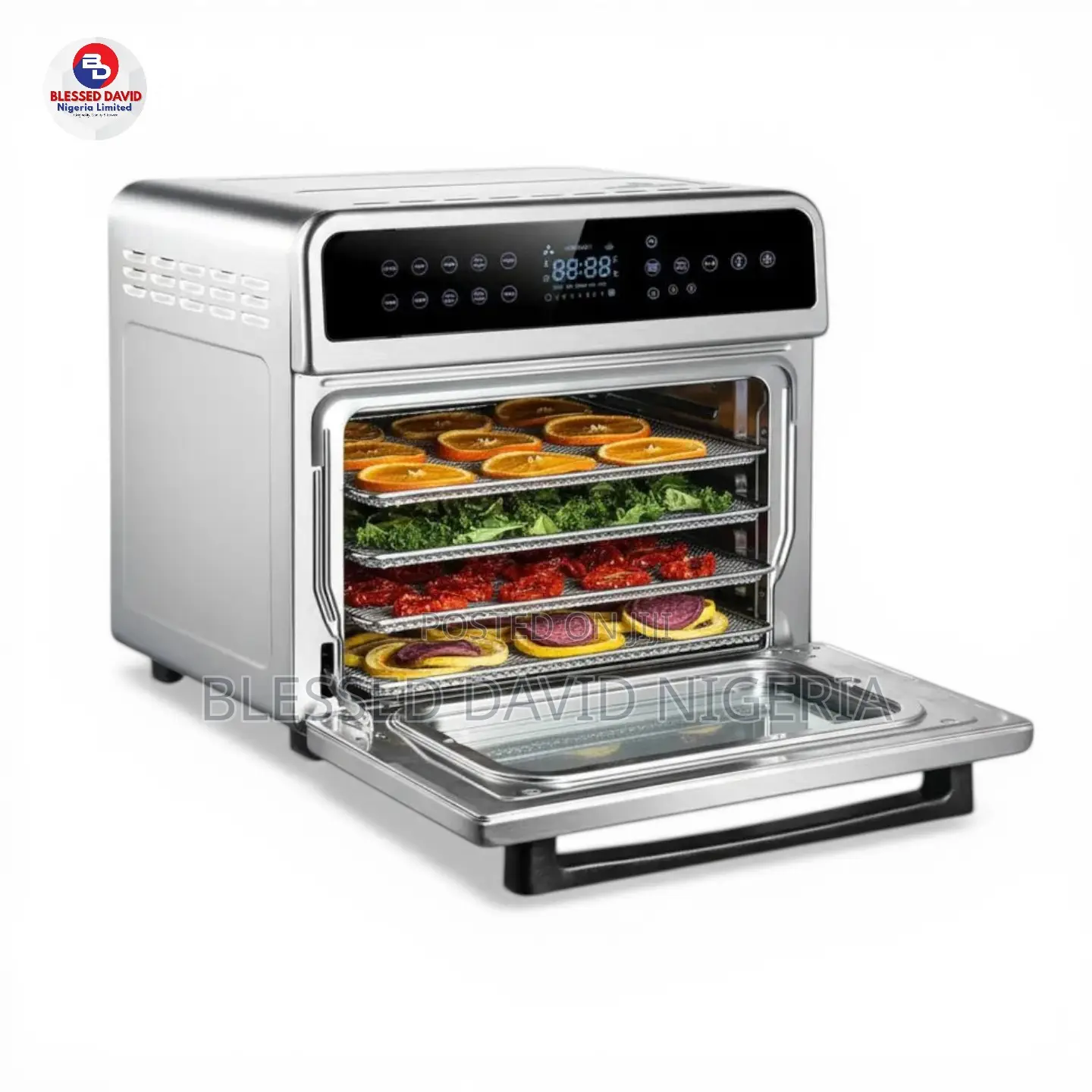 Buchymix 22l All Stainless Steel Air Fryer Ba570