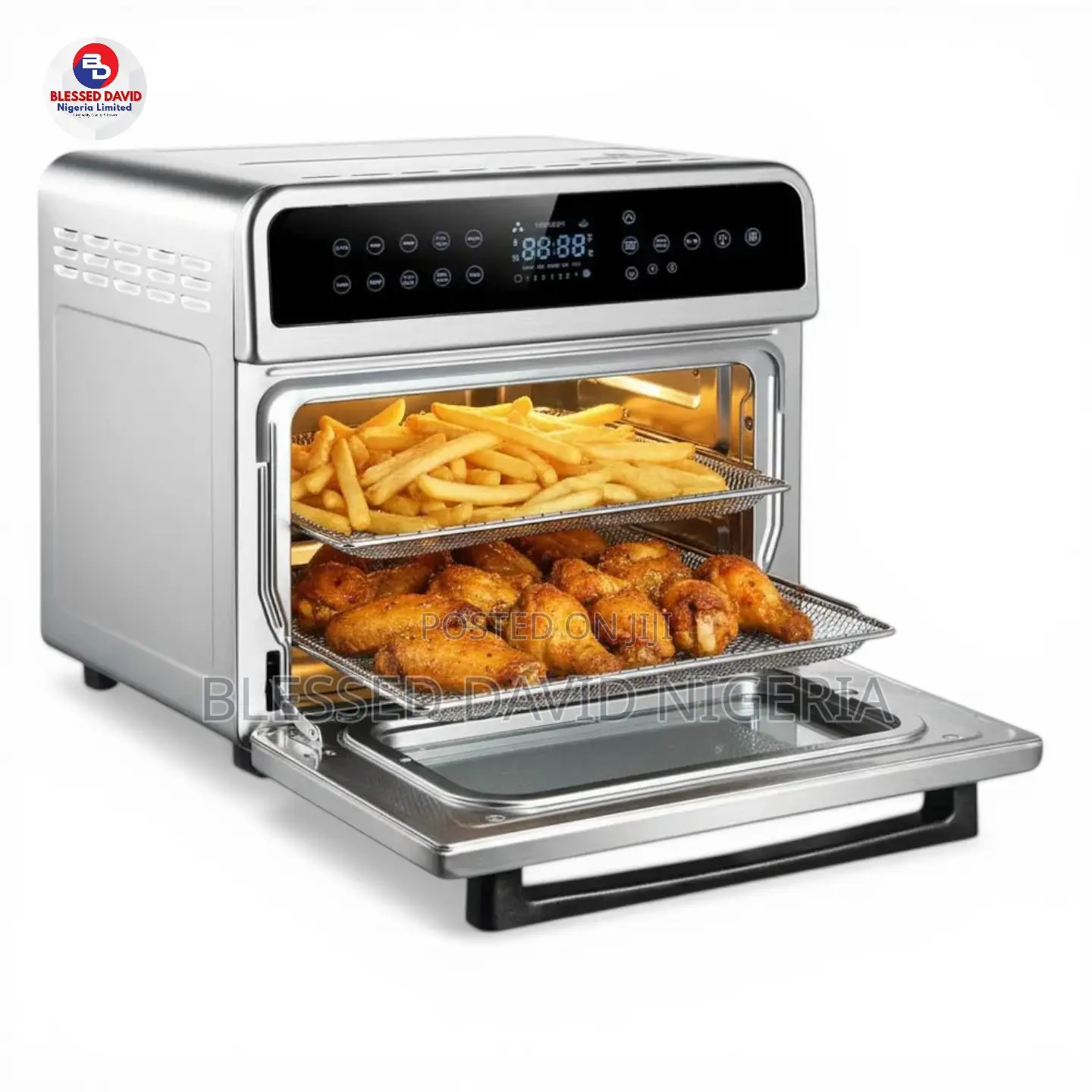 Buchymix 22l All Stainless Steel Air Fryer Ba570