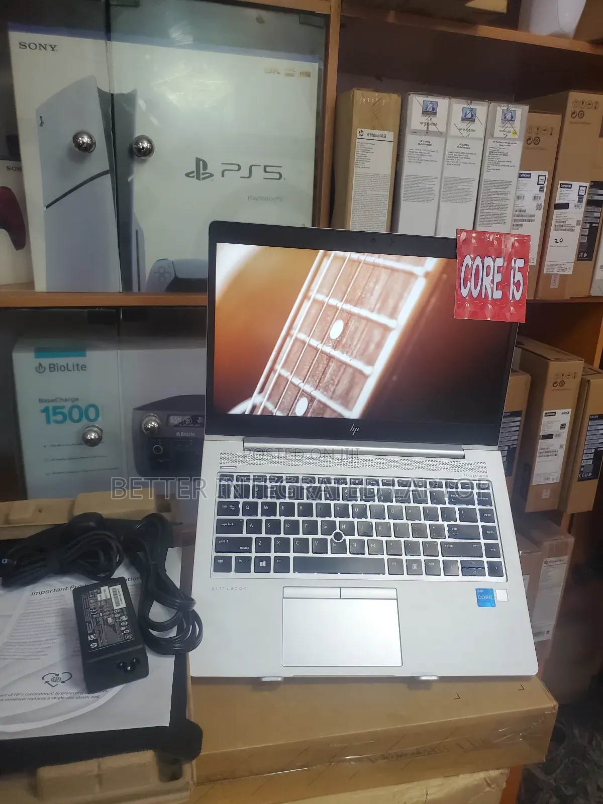 New Laptop HP EliteBook 850 G4 12GB Intel Core 5 SSD 256GB