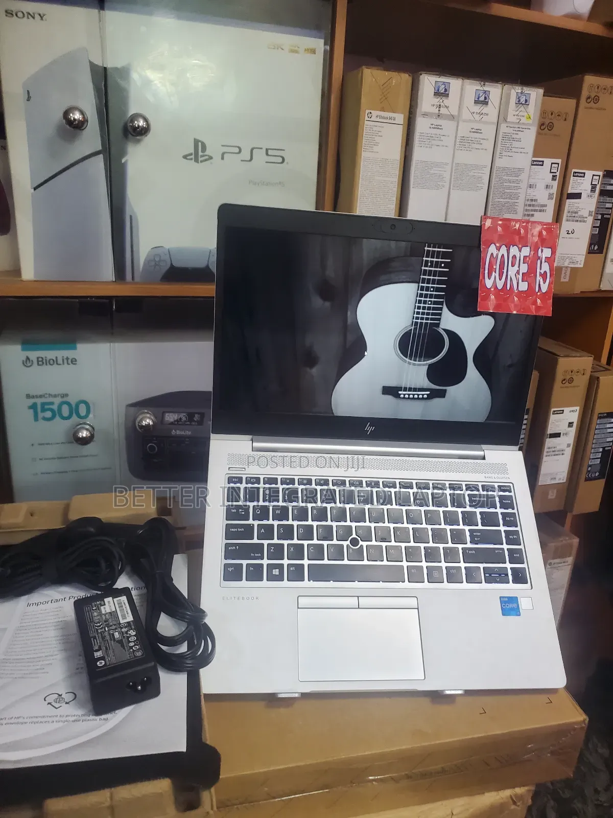 New Laptop HP EliteBook 850 G4 12GB Intel Core 5 SSD 256GB