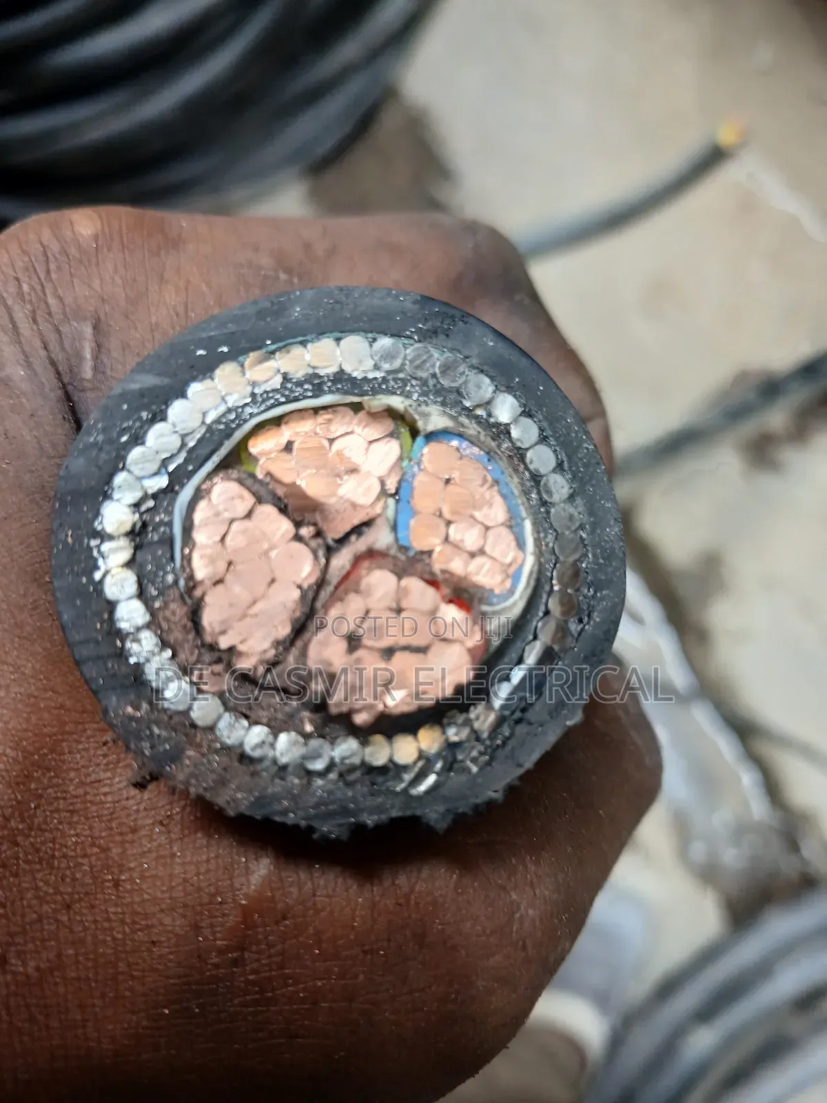 4x50mm2 Armoured Cable