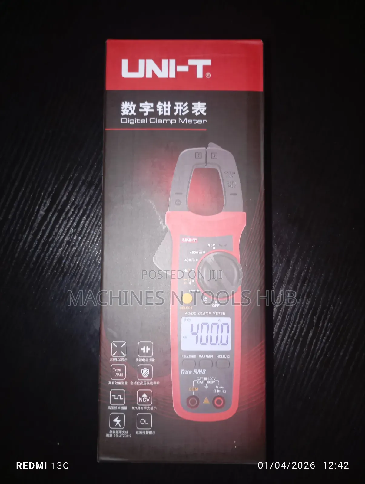 Ut203+ Uni-T Digital Clamp Meter