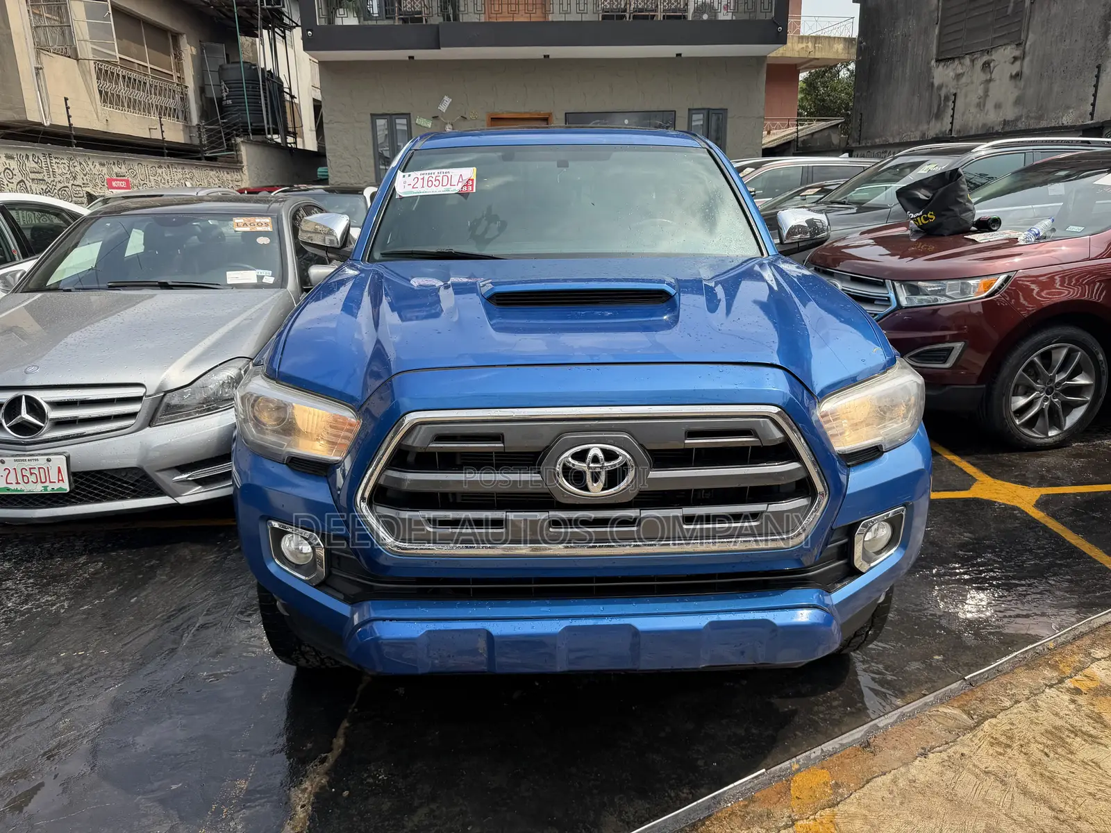 Toyota Tacoma 4dr Double Cab 2016 Blue
