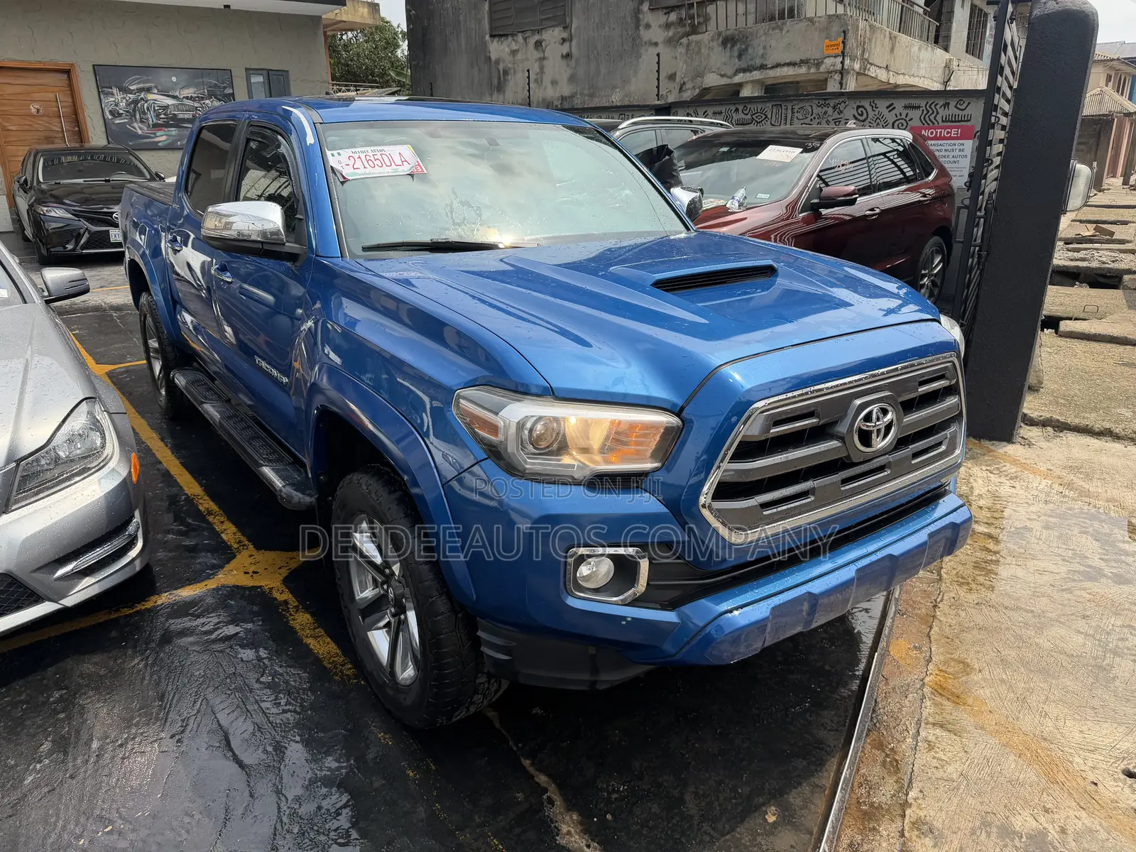 Toyota Tacoma 4dr Double Cab 2016 Blue