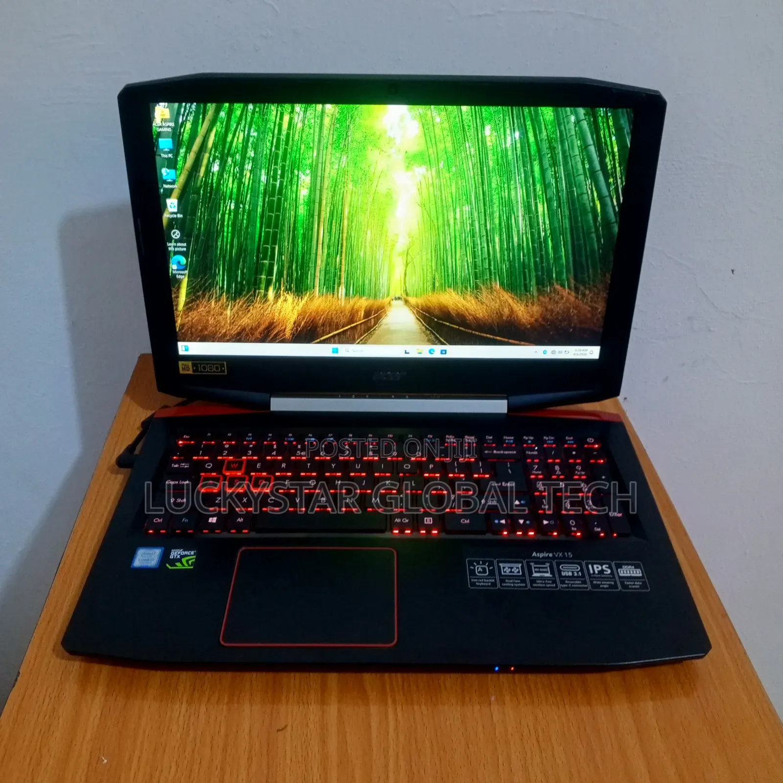 Laptop Acer Aspire VX 15 16GB Intel Core i7 SSD 256GB
